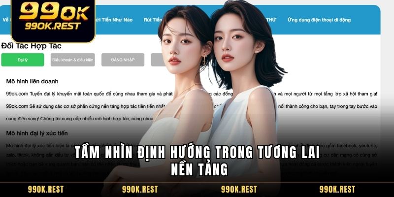 Tầm nhìn định hướng trong tương lai nền tảng